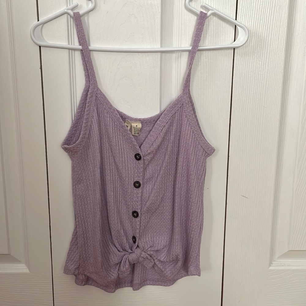 tillys button down tank